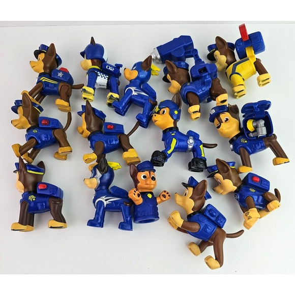 LOT of Small Toys Paw Patrol Action Pack Pup Figure Mixed Transforming Lot of 13 - Picture 7 of 8